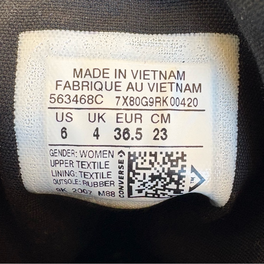 Converse CTAS GR82 Heeled Combat Boot - Picture 9 of 9